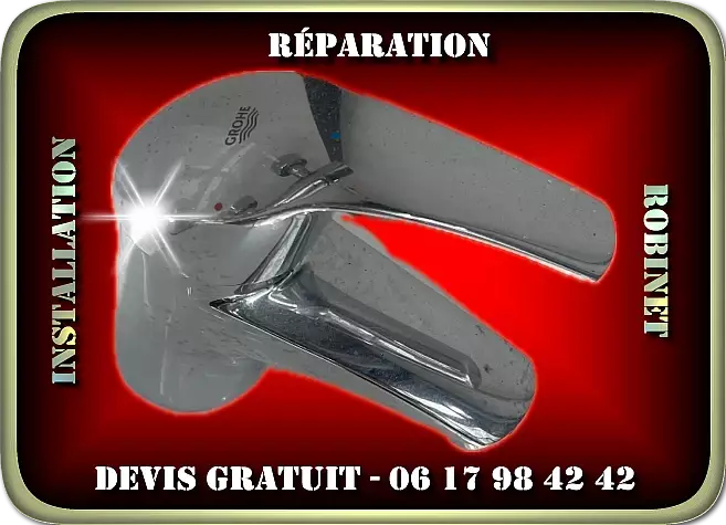 Installation robinet à Paris