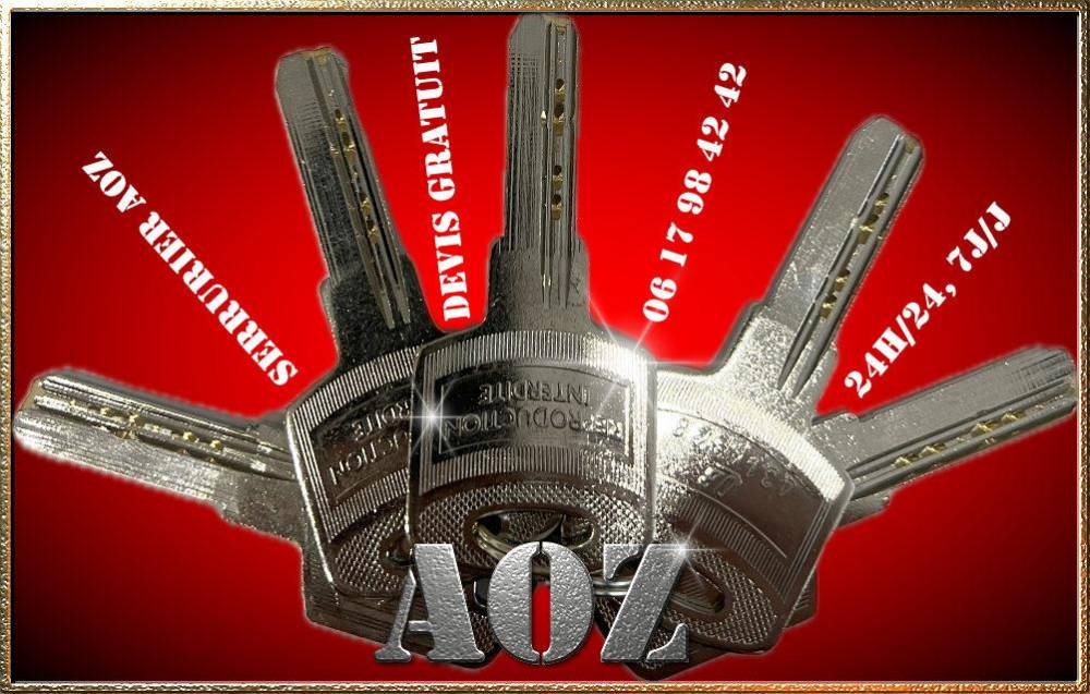 Entreprise de serrurerie AOZ Paris