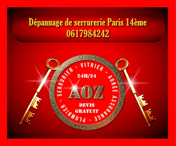 Serrurier Paris 14