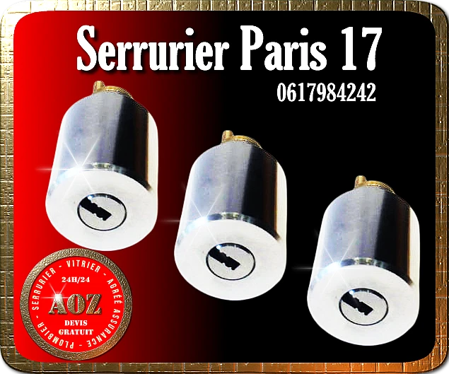 Serrurier Paris 17 agréé