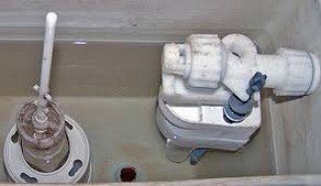 Un mécanisme de chasse d'eau