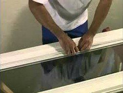 Remplacement de double vitrage par un vitrier