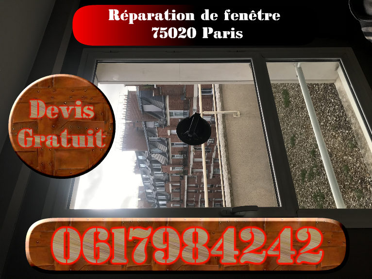 Réparation de fenêtre