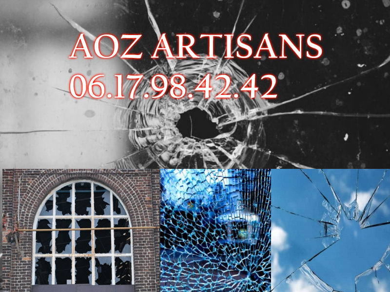 Bris de glace ou fenêtre cassée?