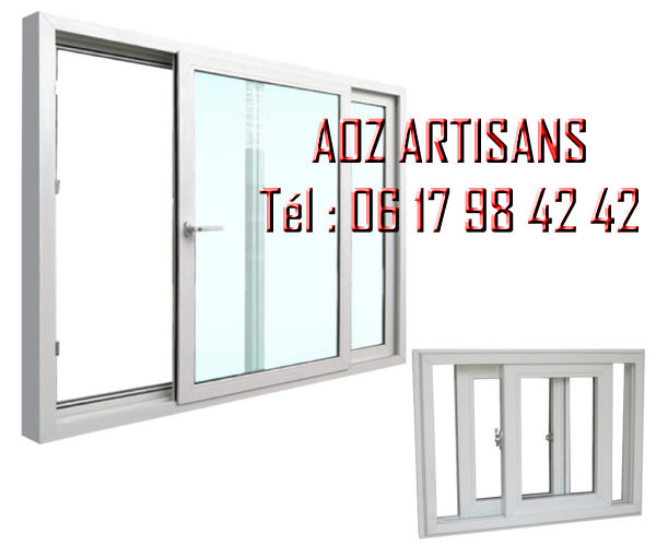 Fenêtre roulante en pvc