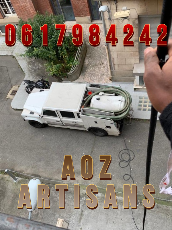 Dégorgement canalisation sur paris et Ile de France