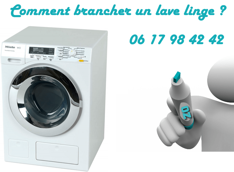 Installation et branchement d’une machine à laver