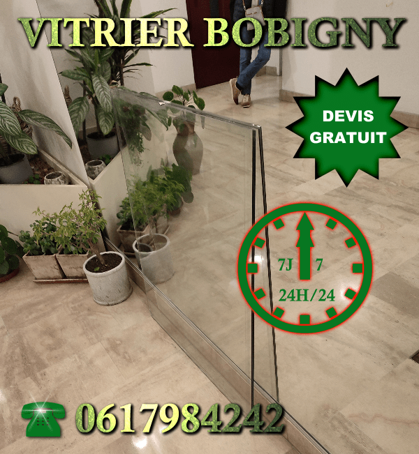 Vitrier Bobigny 93000