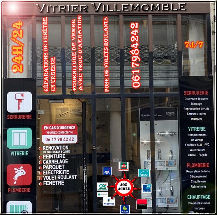Vitrier Villemomble