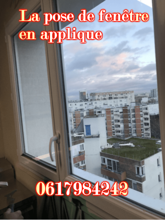 Conseils pour la pose de fenêtre en applique