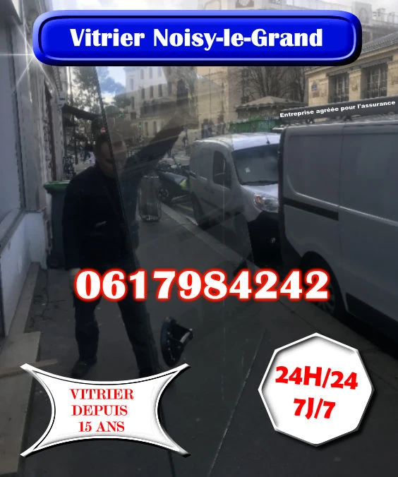 Vitrier Noisy-le-Grand 93160