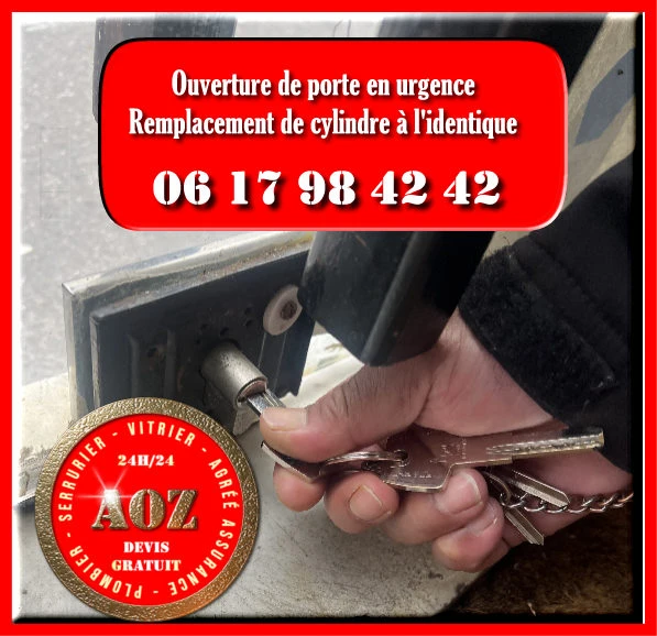 Ouverture de porte Paris 4