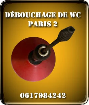 Débouchage de WC à Paris 2