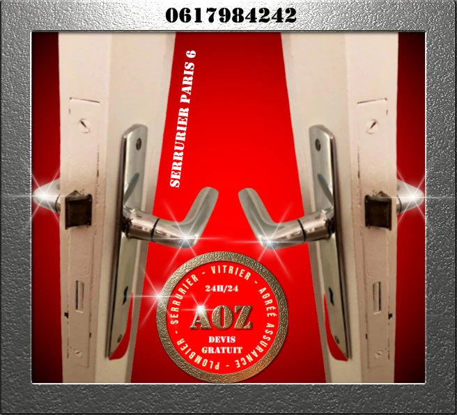 Serrurier Paris 6 agréé
