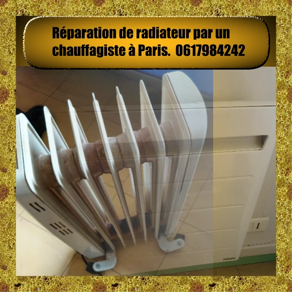 Réparation de radiateur par un chauffagiste à Paris