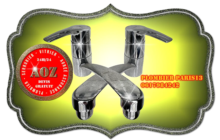 Dépannage de plombier Paris 13ème