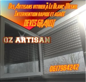 Vitrier Le Blanc-Mesnil-93 agréé