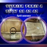 Vitrier Paris 4-agréé assurance