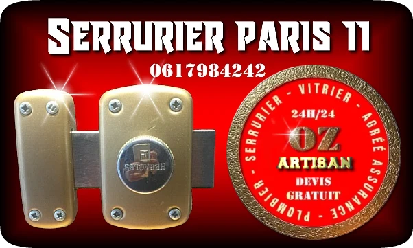 Urgence serrurier 75011 agréé