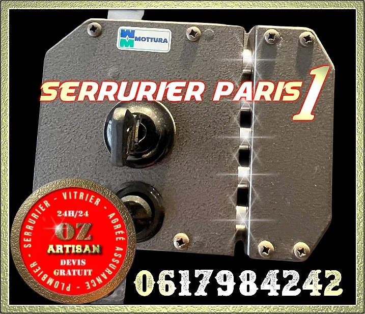 Serrurier Paris 1 agréé