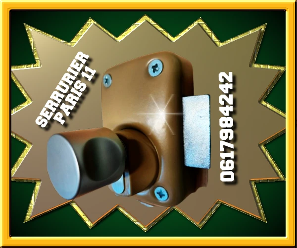 Urgence serrurier Paris 11 pas cher