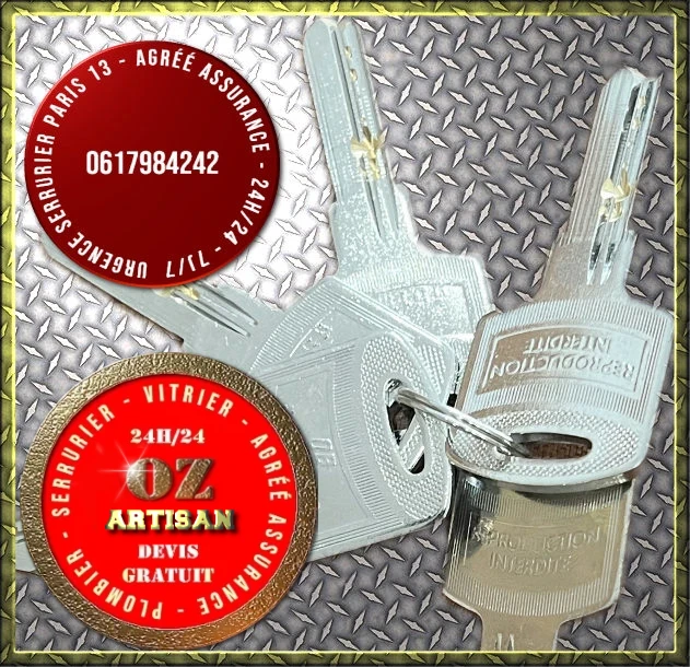 Urgence Serrurier Paris 13 agréé