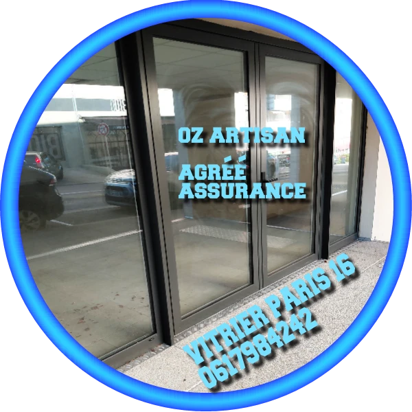 Vitrier Paris 16-agréé