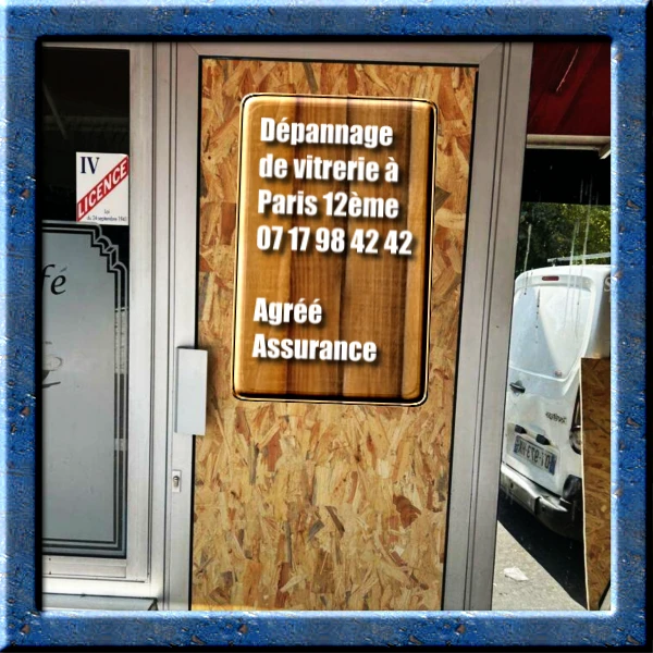 Dépannage de vitrerie Paris 12ème